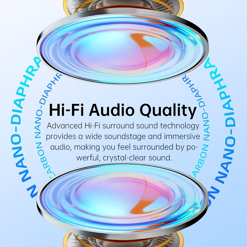 HP Wireless Mini Speaker, Portable BT5.4 Speaker with Hi-Fi Stereo Sound, 15H Battery Life, USB-C Fast Charging, Compact Travel-Friendly Design, Compatible with Smartphone, Tablet & Laptop, Perfect for Travel, Dorm, Home & Holiday Gifts