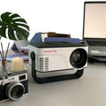 Small Portable Projector, Easily Fits in a Backpack, Creating a Personal Mobile Cinema