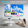 HD Home Theater Projector: Supports 4K And Android OS